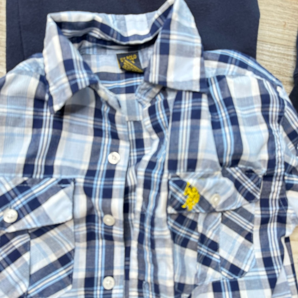 POLO RALPH LAUREN Boys Sweater and Shirt Size 8 - Picture 3 of 11